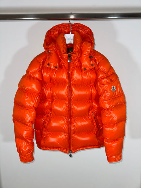 Second hand Moncler jacket Maya size 3 orange